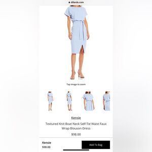Blue Women's Dress